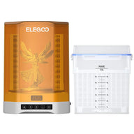 ELEGOO Mercury Plus V3.0 yıkama ve kürleme makinesi ana görünüm, UV kürleme ünitesi ve 7.5L temizleme haznesi birlikte. Timuzon güvencesiyle hemen keşfedin.