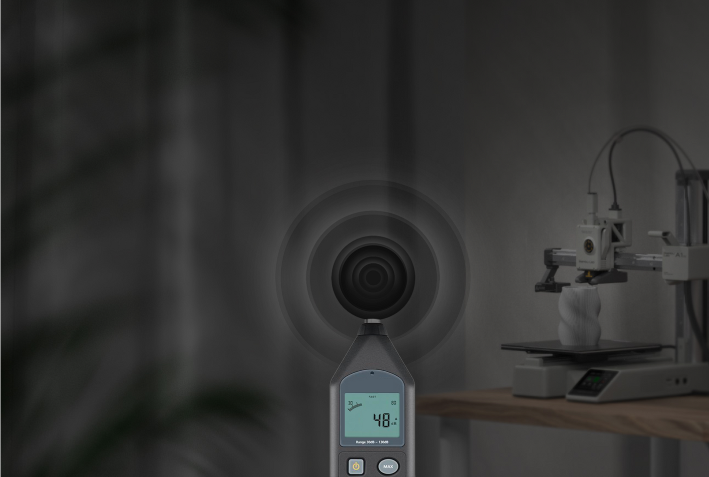 Bambu Lab A1 Mini, aktif motor gürültü önleme teknolojisi sayesinde son derece sessiz bir baskı deneyimi sağlar. Timuzon güvencesiyle hemen keşfedin.