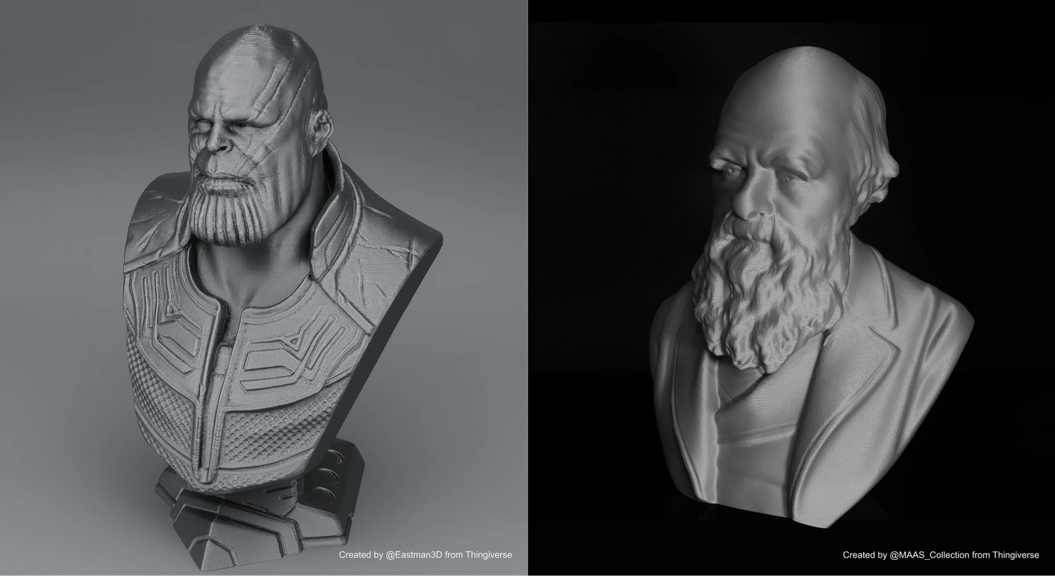 Bambu Lab X1 Carbon 3D yazıcı titreşim telafisi ile basılan pürüzsüz ve yüksek hassasiyetli büst modellerinin kalitesi. Timuzon güvencesiyle hemen keşfedin.
