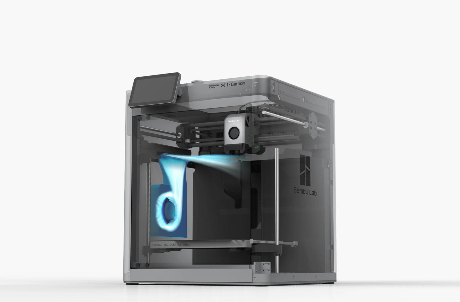 Bambu Lab X1 Carbon 3D yazıcı için yüksek hızlarda sarkmayı önleyen yardımcı parça soğutma fanı hava akışı tasarımı. Timuzon güvencesiyle hemen keşfedin.