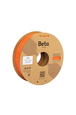 Beta ABS+ Orange 0.8kg turuncu filament makarasının 1.75mm hassas çapını ve hatasız sarım kalitesini yakından inceleyin. Timuzon güvencesiyle hemen keşfedin.