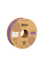 Beta ABS+ Purple 0.8kg mor filament makarasının kusursuz sarımını ve 1.75mm hassas çapını yakından inceleyin. Timuzon güvencesiyle hemen keşfedin.