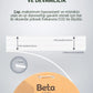 Beta ABS+ White filamentin 1.75mm hassas çap doğruluğunu ve CCD kontrollü üretim tolerans şemasını gösterir. Timuzon güvencesiyle hemen keşfedin.