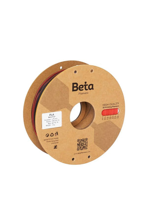 Beta PLA Matte Magic Black Red 1kg makarası ve 1.75mm çap görünümü renk geçişli mat dokusunu yansıtır. Timuzon güvencesiyle hemen keşfedin.