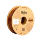 Beta PLA+ Brown 1kg makarası ve 1.75mm çap görünümü malzemenin pürüzsüz yapısını ve kusursuz sarımını yansıtır. Timuzon güvencesiyle hemen keşfedin.