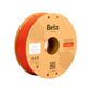 Beta PLA+ Coral Orange 1kg makarası ve 1.75mm çap görünümü malzemenin pürüzsüz yapısını ve kusursuz sarımını yansıtır. Timuzon güvencesiyle hemen keşfedin.