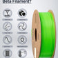 Beta PLA+ Fluorescent Green filament, düşük koku ve yüksek yapışma gibi üstün baskı avantajlarıyla sorunsuz üretim sunar. Timuzon güvencesiyle hemen keşfedin.