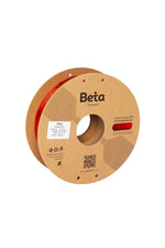 Beta TPU Transparent Red 0.8kg makara ve 1.75mm çap görünümü, esnek bükülebilir yapıyı ve rengi yansıtır. Timuzon güvencesiyle hemen keşfedin.