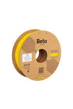 Beta TPU Yellow 0.8kg makarası ve 1.75mm çap görünümü, bükülebilir esnek yapısını ve canlı sarı tonunu yansıtır. Timuzon güvencesiyle hemen keşfedin.