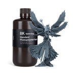 Elegoo 8K Standart Fotopolimer Reçine Uzay Grisi 1 kg ve Mage Griffin Figürü Baskı Örneği