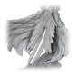 Elegoo 8K Standart Fotopolimer Reçine White Smoke 1 kg Griffin Kanat Yakın Plan Baskı Örneği
