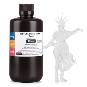 ELEGOO ABS-Like Fotopolimer Reçine Clear 1 kg