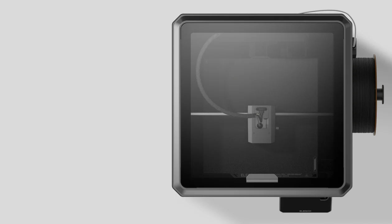 ELEGOO Centauri Carbon 3D yazıcı CoreXY sistemi ile 500 mm/sn hız ve 20.000 mm/sn² ivme sunar. Timuzon güvencesiyle hemen keşfedin.