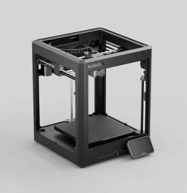 ELEGOO Centauri Carbon 3D yazıcı entegre döküm alüminyum gövde ile titreşimi azaltır ve stabil baskı sağlar. Timuzon güvencesiyle hemen keşfedin.