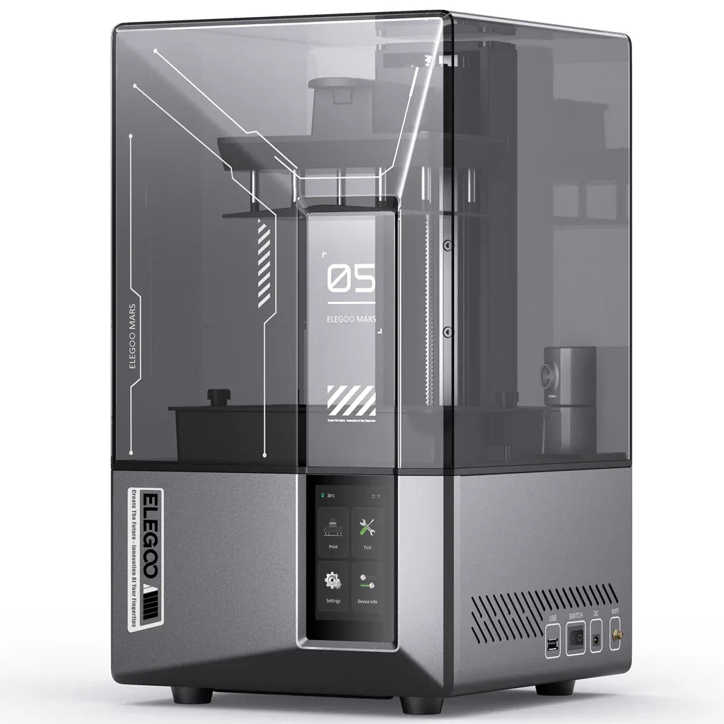 Elegoo Mars 5 Ultra 9K reçine 3D yazıcı tilt release teknolojisi, hızlı baskı performansı sunar. Timuzon güvencesiyle hemen keşfedin.