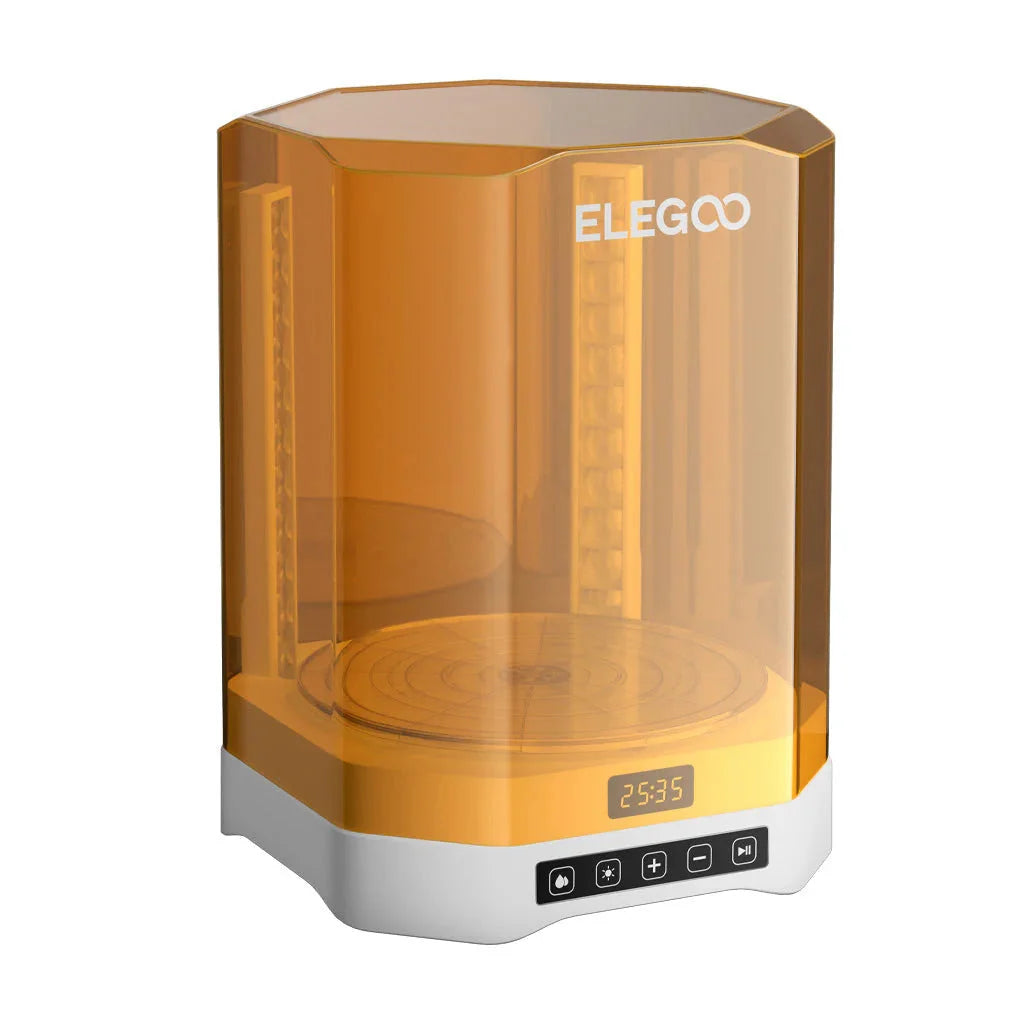 ELEGOO Mercury Plus V3.0 UV kürleme ünitesi, 360 derece ışık ile reçine modelleri eşit şekilde sertleştirir. Timuzon güvencesiyle hemen keşfedin.