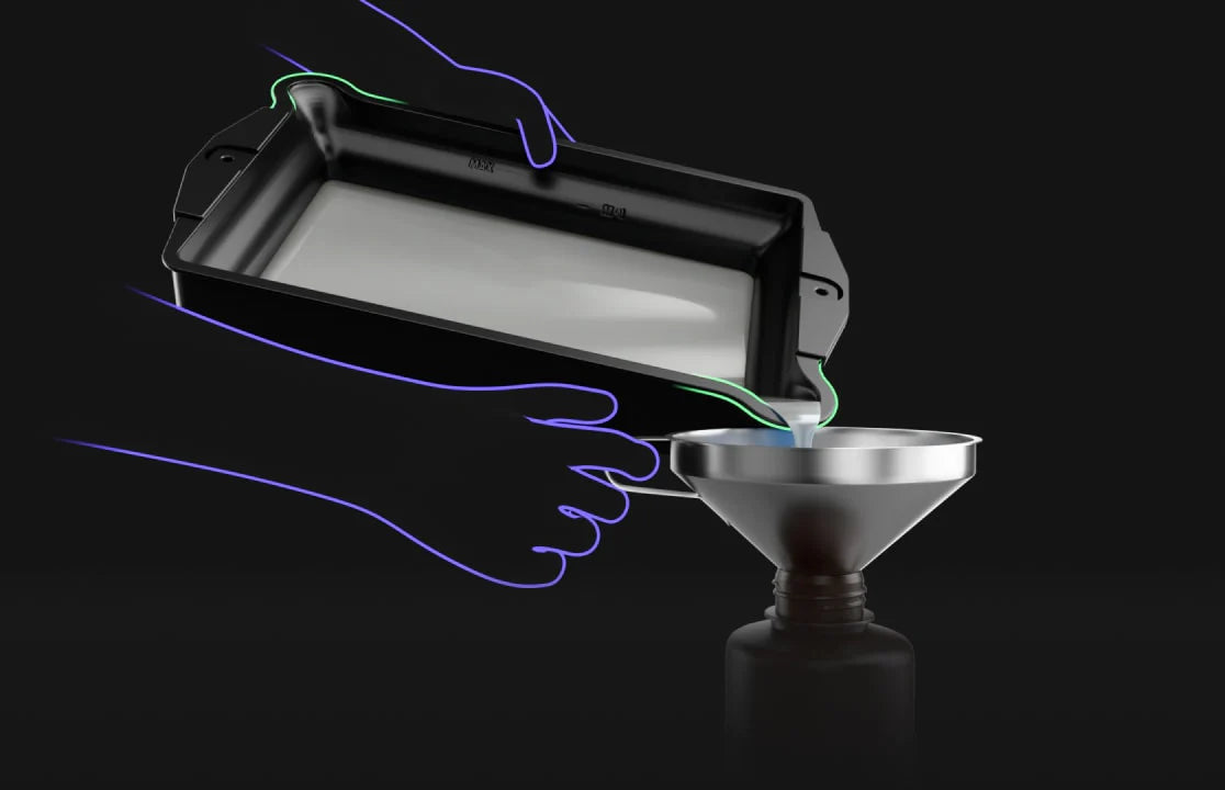 ELEGOO Saturn 4 Ultra 16K reçine 3D yazıcı, çift dökme ağızlı reçine tankı ile temiz ve kontrollü aktarım sağlar. Timuzon güvencesiyle hemen keşfedin.