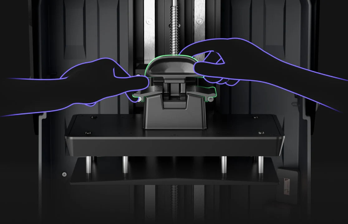 ELEGOO Saturn 4 Ultra 16K reçine 3D yazıcı, hızlı sök-tak baskı platformu ve pratik kilit mekanizması sunar. Timuzon güvencesiyle hemen keşfedin.