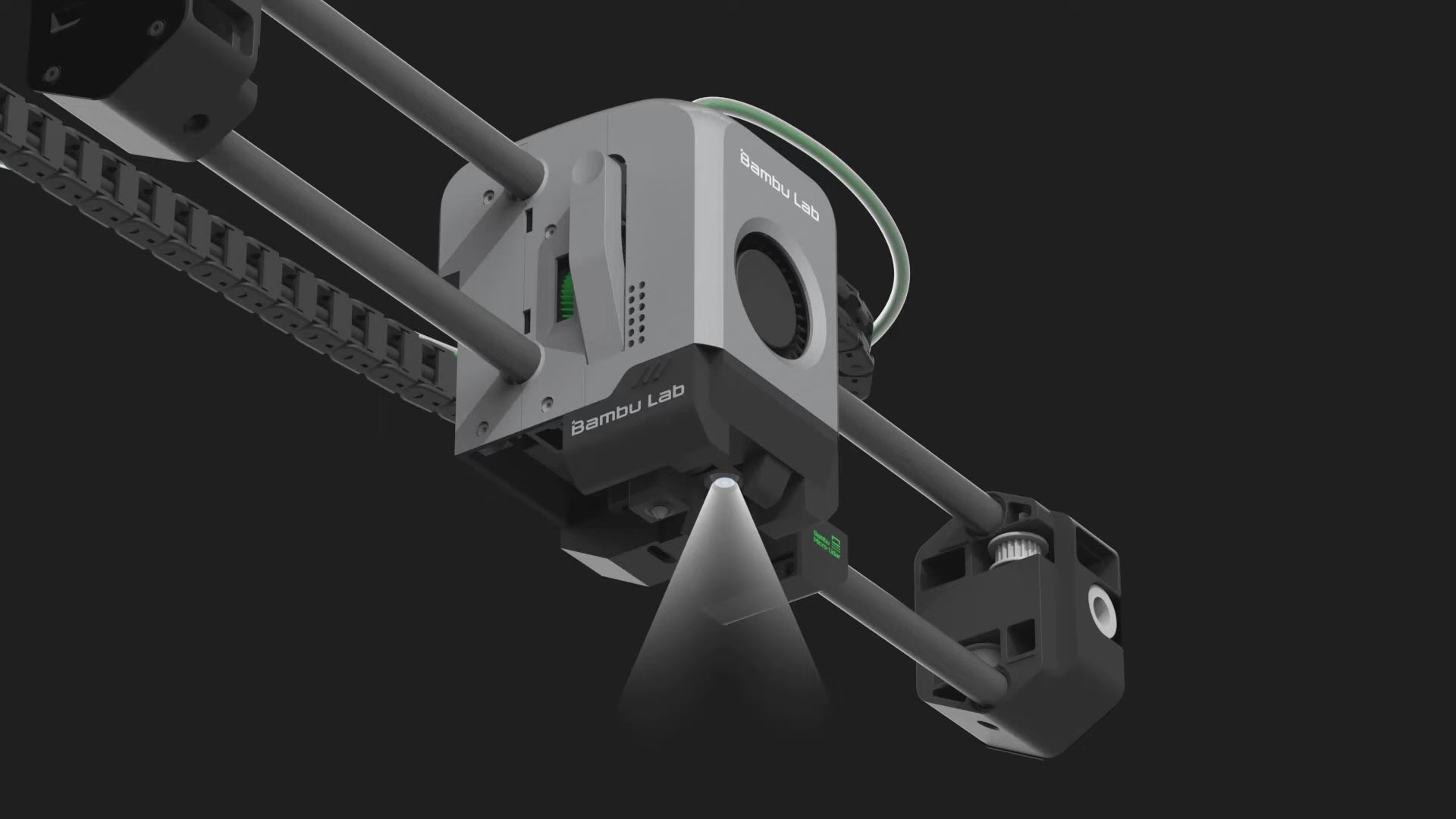 Bambu Lab X1 Carbon 3D yazıcı Micro Lidar sensörü ile akış kalibrasyonu ve yüzey tarama aşaması görünümü. Timuzon güvencesiyle hemen keşfedin.