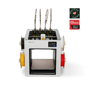 Snapmaker U1 3D yazıcı, kapalı kasa tasarımı ve 4 toolhead sistemiyle çok renkli, çok malzemeli hızlı üretim sunar. Timuzon güvencesiyle hemen keşfedin.