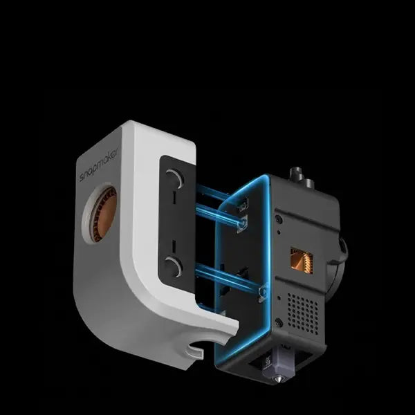 Snapmaker U1, SnapSwap ve manyetik bağlantı sistemiyle hızlı kafa değişimi sunarak teknik detayları mükemmelleştirir. Timuzon güvencesiyle hemen keşfedin.