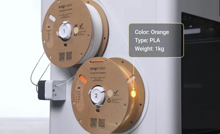Snapmaker U1 3D Yazıcı - RFID ile Akıllı Filament Tanıma